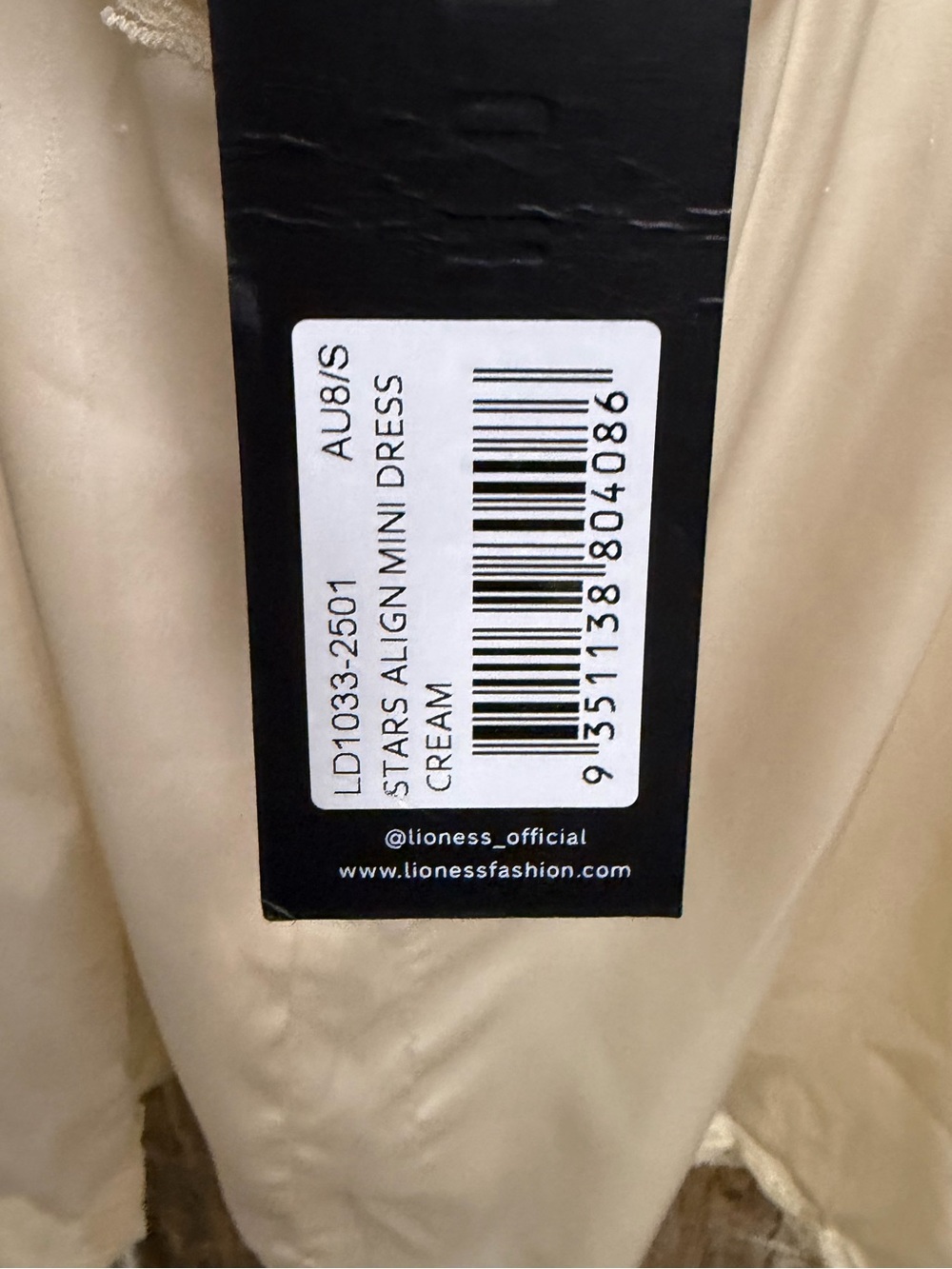 Lioness Stars Align Mini Dress Cream
Silky Lace-Trim Halter Chemise Revolve S - Picture 8 of 9